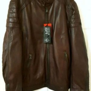 Spanish leather Brown Jacket